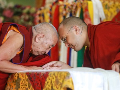 New Video: Long-life Aspiration for Khenchen Thrangu Rinpoche, composed and chanted by 17th Gyalwang Karmapa